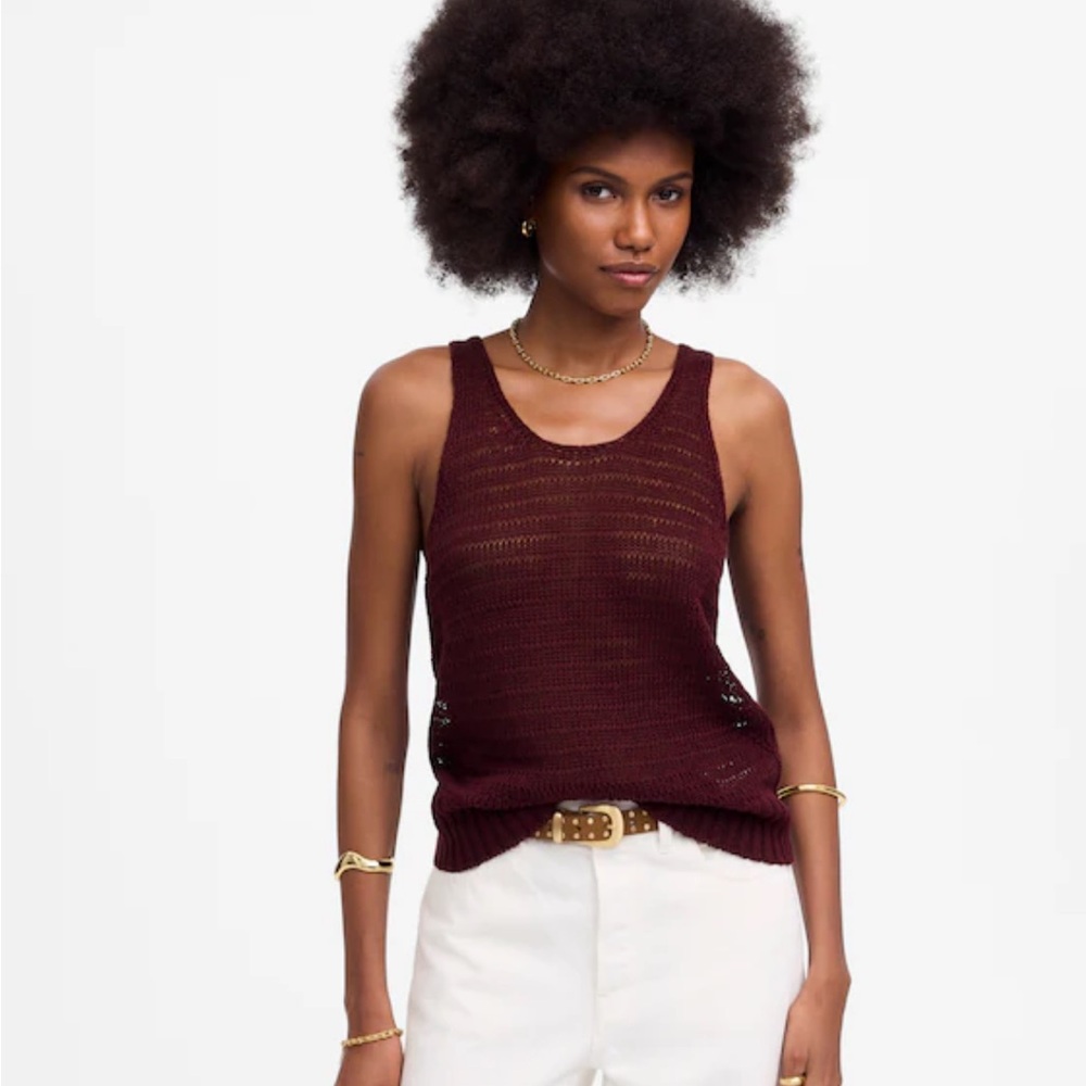 Madewell sweater tank